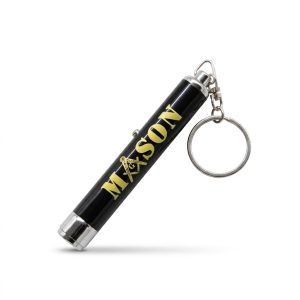 Masonic Torchlight Keychain