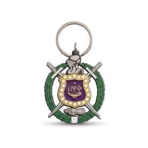 Omega Psi Phi Keychain