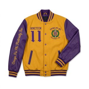 Omega Psi Phi Fleece jacket