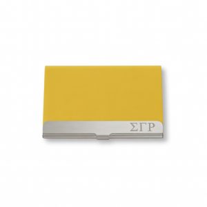 Sigma Gamma Rho Business Card Case