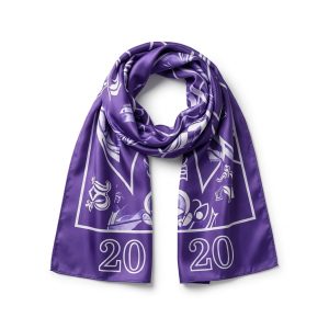 Zeta Phi Beta Silk Scarf