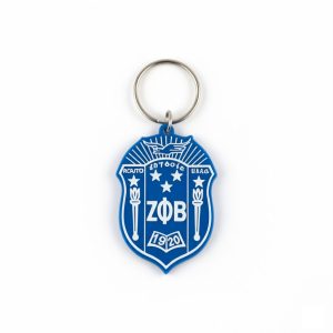 Zeta Phi Beta Keychain