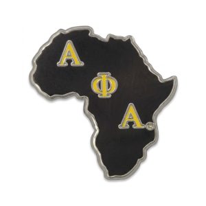 Alpha Phi Alpha Africa pin